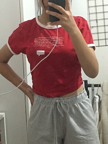 Crop tişört
