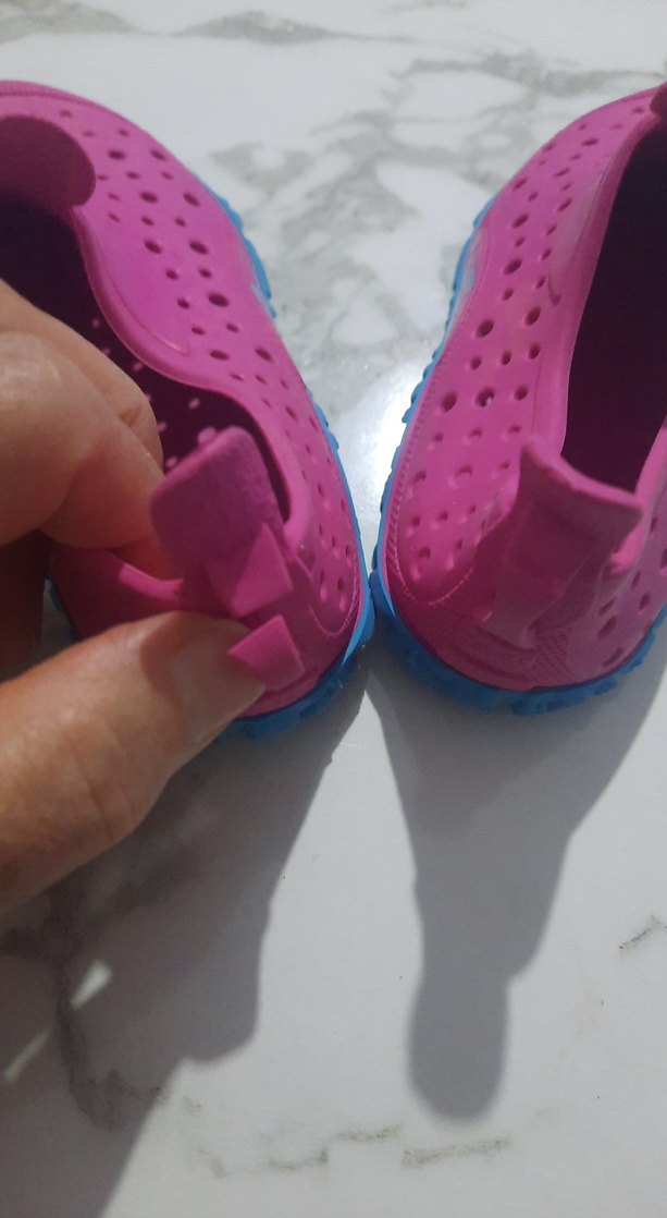 Kız Çocuk Pembe Kauçuk deniz ayakkabısı - Görsel 3