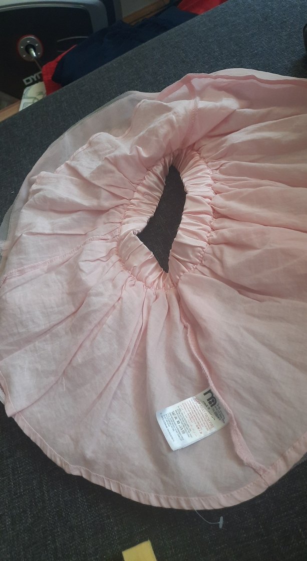 Pembe Fırfırlı Kız Çocuk Eteği - Görsel 2