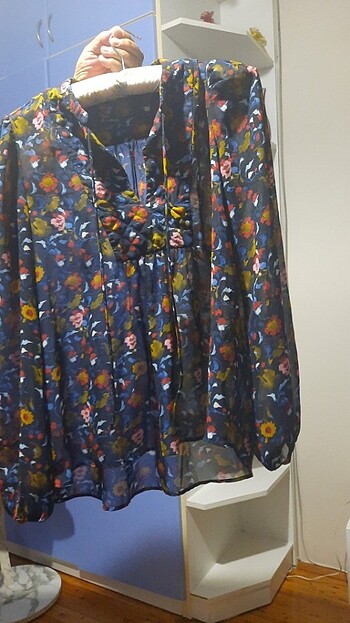 Şifon buluz - Görsel 7