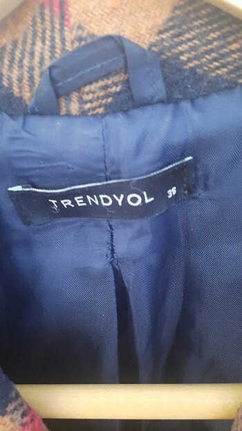 Ekoseli ceket - Görsel 6