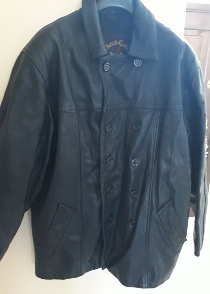 #erkek deri #kaban - Görsel 4