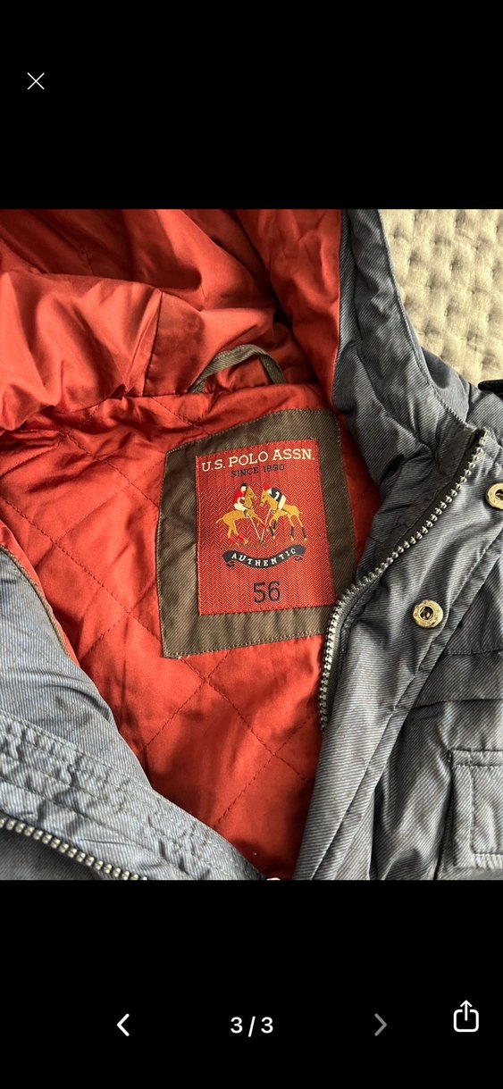 U.S. POLO ASSN Erkek Mont - Görsel 3