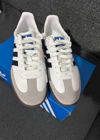 Beyaz Adidas Samba Sneaker - Görsel 2