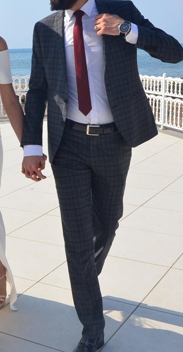 Erkek Takım Elbise - Görsel 4