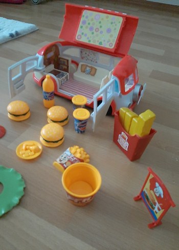 Renkli Hamburger Seti ve Oyun Aracı - Görsel 3