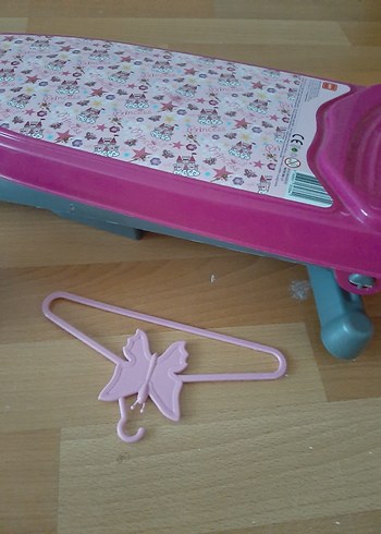 Pembe Pastel Oyuncak Ütü Seti - Görsel 4