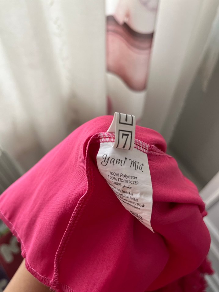 Pembe Kız Çocuk Fırfırlı tütü Etek - Görsel 3