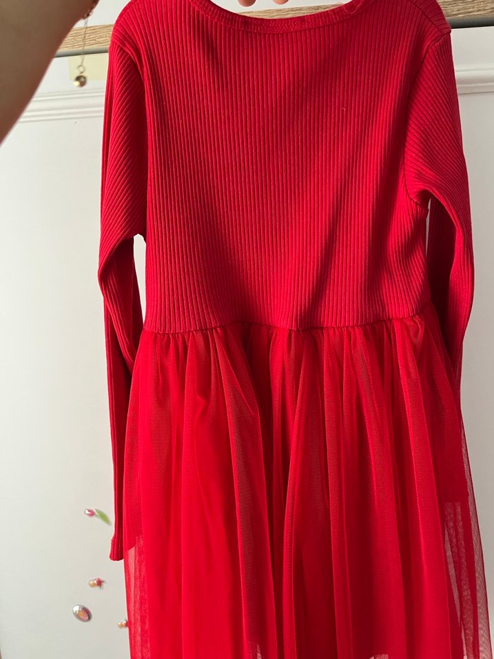 Kız ÇocukUzun Kollu Elbise - Görsel 2