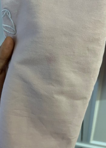 Pembe Fırfırlı Uzun Kollu Bebek Kız Takımı - Görsel 4