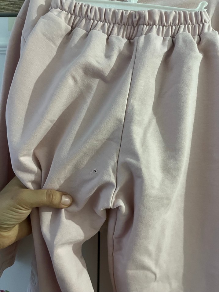 Pembe Fırfırlı Uzun Kollu Bebek Kız Takımı - Görsel 3