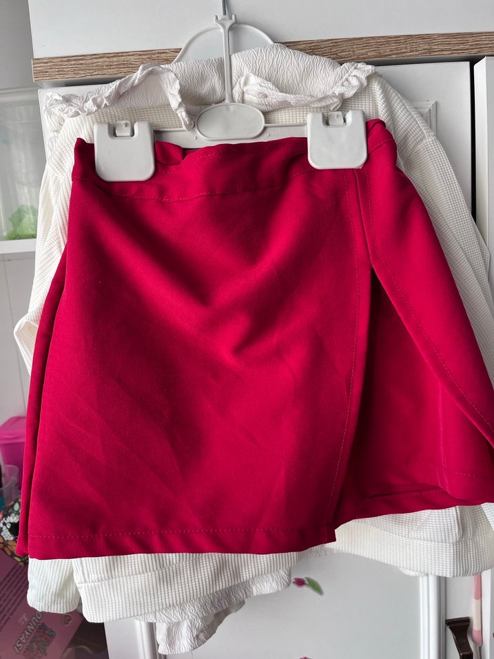 Nakışlı, Uzun Kollu kız çocuk 3 lü takım - Görsel 4