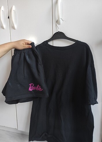 Trendyol & Milla Barbie şort tişört takım
