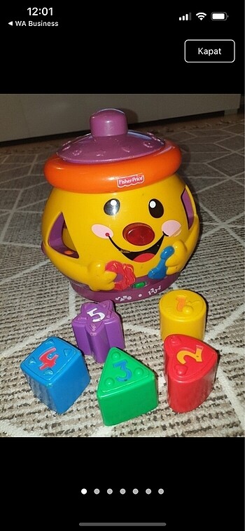 Fisher Price Eğitici Kurabiye Kavanozu Türkçe