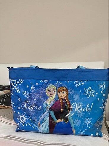 Diğer Elsa Anna tek göz plaj çantası