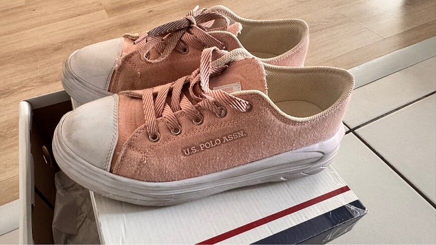 U.S Polo Assn. Uspa spor ayakkabı pembe