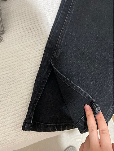 36 Beden koyu gri pantolon
