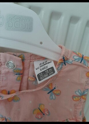 LC Waikiki Kiz bebek yazlık tulum