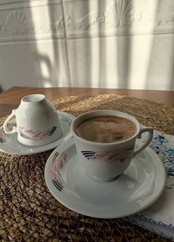  Beden beyaz Renk Kahve fincanı vintage 