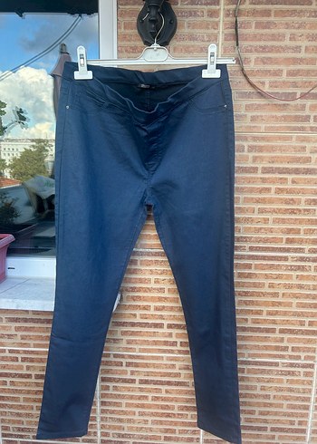 Lacivert bilek boy pantolon
