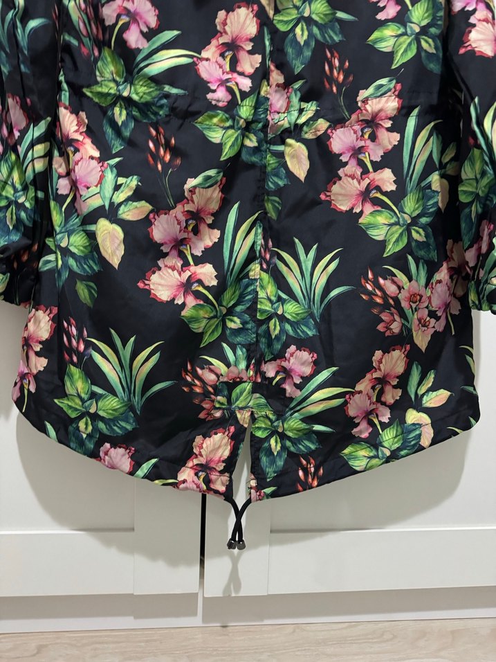 Çiçek Desenli Ceket - Görsel 5