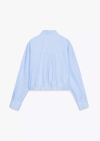 Zara mavi Gömlek - Görsel 5