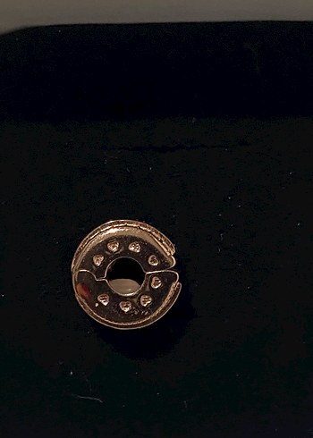Beden altın Renk Pandora klips charm