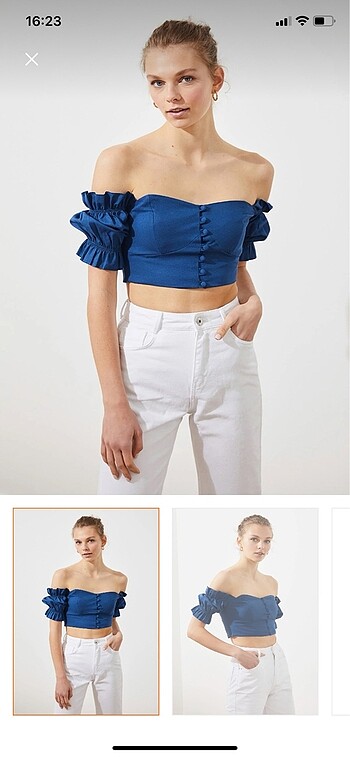 Crop bluz