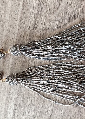 Taşlı küpe - Görsel 3