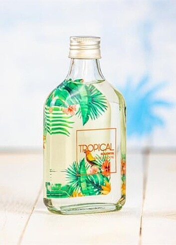 Venilia Tropical Kolonya Eau De Cologne Cam Şişe 200 ML - Görsel 6