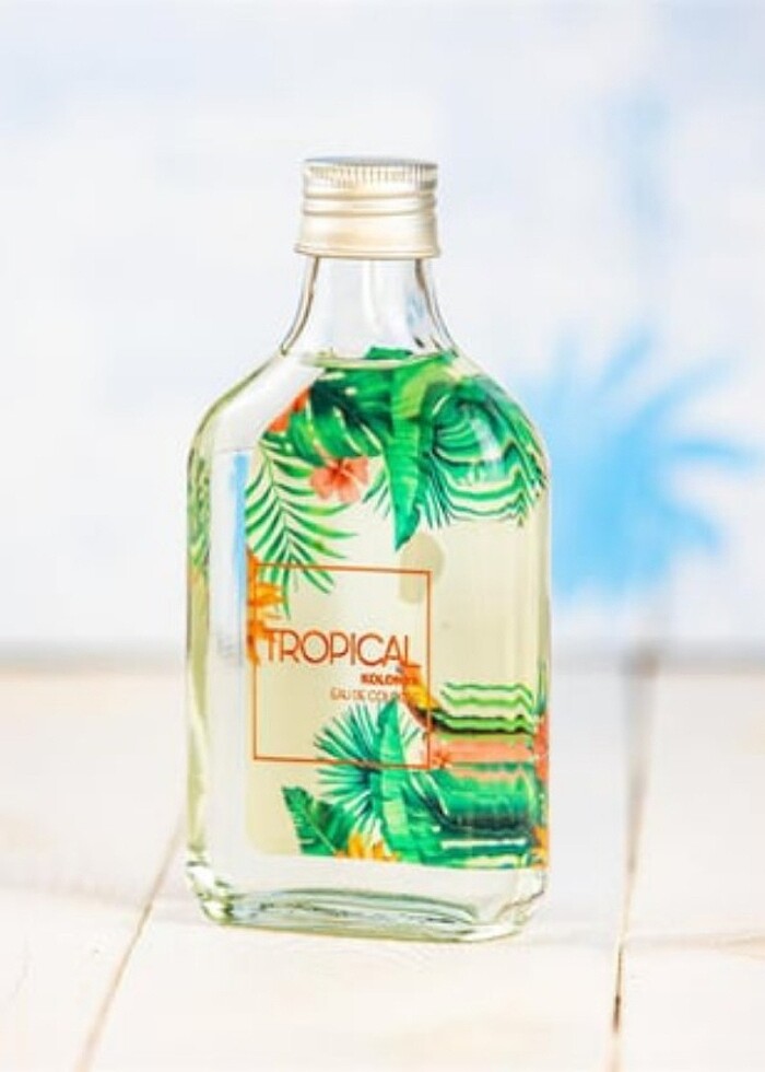 Venilia Tropical Kolonya Eau De Cologne Cam Şişe 200 ML - Görsel 5