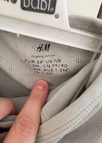 H&M takım 1-2 aylık - Görsel 3