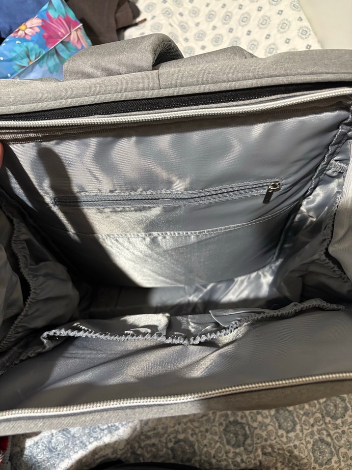 Gri Bebek Bakım Çantası - Görsel 2