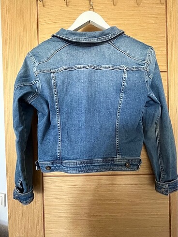 Kısa kot ceket - Görsel 2