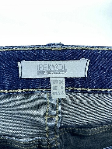 34 Beden lacivert Renk ipekyol Jean / Kot %70 İndirimli.