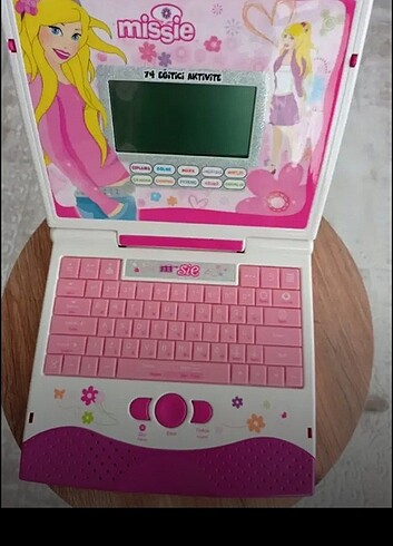 Çocuk eğitici laptop satışa hazır.