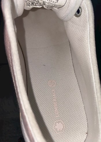 Pembe Bağcıklı Kadın Sneakers - Görsel 4