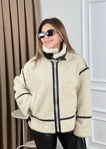 Peluş mont - Görsel 4