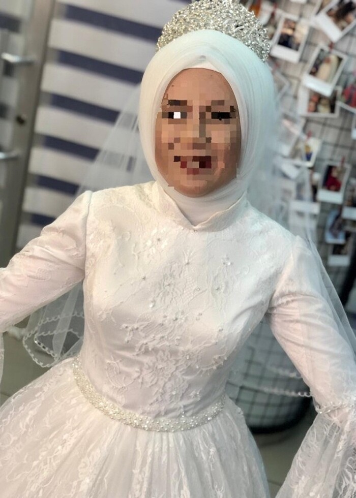 Tesettür gelinlik  - Görsel 3