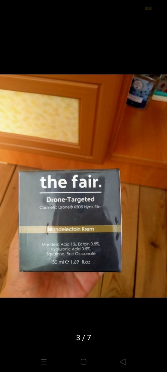 the fair. Drone-Targeted Mandelectoin Krem 50 ml - Görsel 3