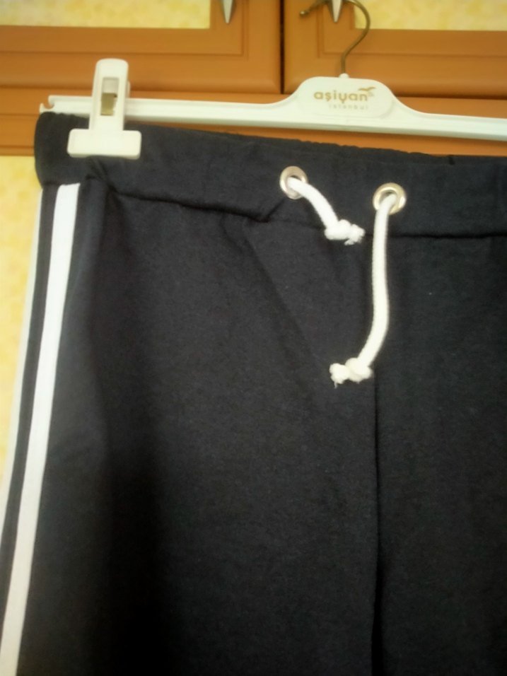 Siyah Kadın Spor Eşofman Altı - Görsel 3