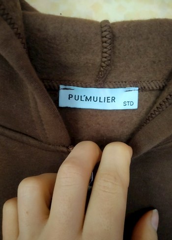 Kahverengi Fermuarlı Hamile Midi Kaban - Görsel 4