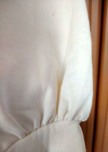 Kadın Beyaz Berkeley Baskılı Sweatshirt - Görsel 3