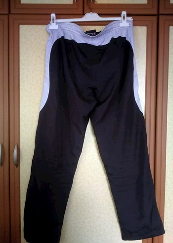 Siyah Rahat Kesim Spor Eşofman Altı - Görsel 4