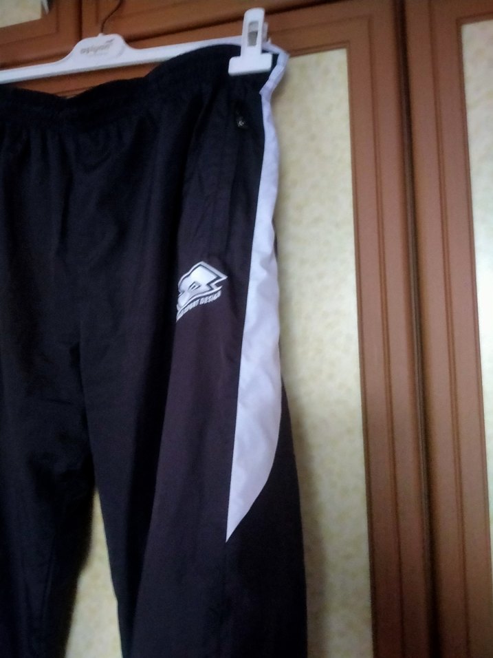 Siyah Rahat Kesim Spor Eşofman Altı - Görsel 3