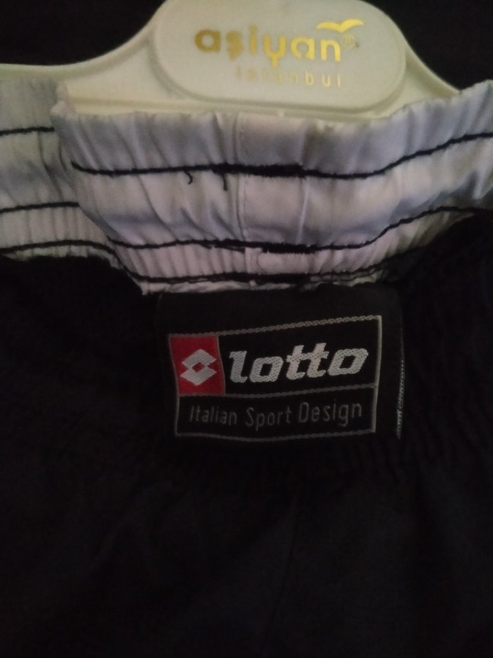 Siyah Rahat Kesim Spor Eşofman Altı - Görsel 5