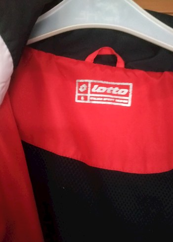 Kırmızı Siyah Fermuarlı Spor Ceket - Görsel 6