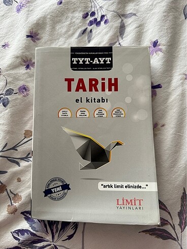 Tyt ayt limit tarih el kitabı
