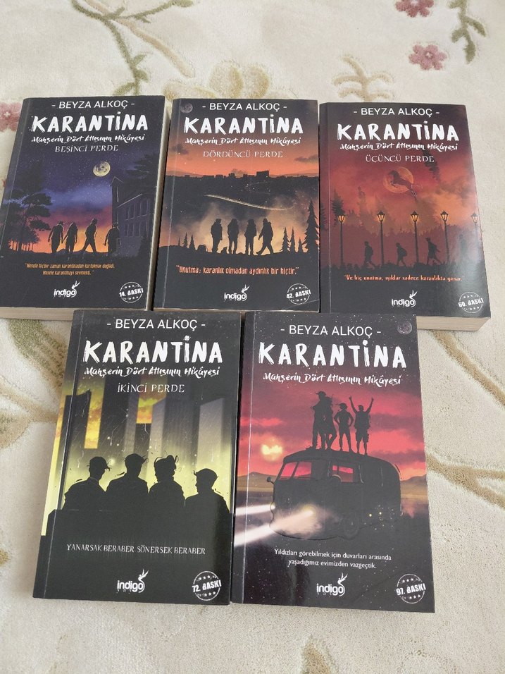 Beyza Alkoç'tan KaranTina Romanı 5 kitap.tekli  fiyatıdır - Görsel 2