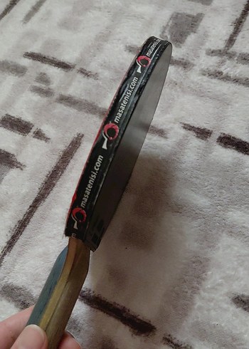 Kırmızı Masa Tenisi Raketi - Görsel 2